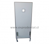 Biombo 180X80 Plomado 1Mm  Visor 10X10